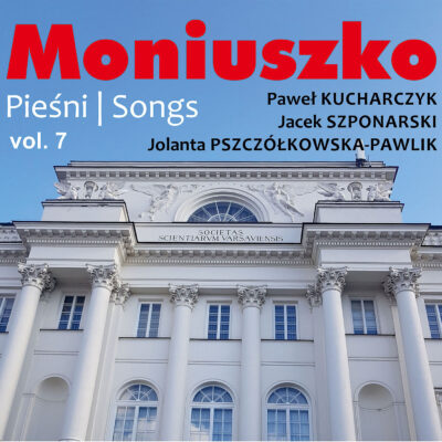 Moniuszko Pieśni vol 7 okładka przód